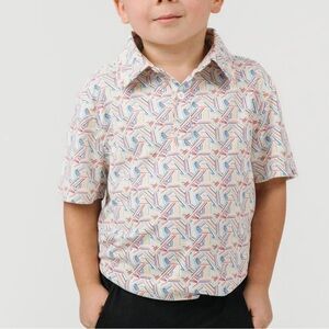 Kids Multicolor Patterned Shirt